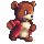熊跑gif