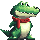 鳄鱼待机2gif